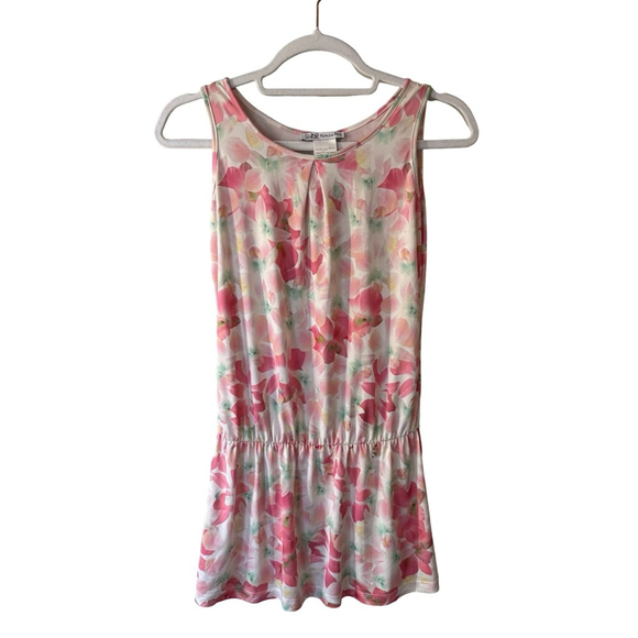 Patrizia Pepe Pastel Floral Patterned Drp Waist Dress Size 14-16 (15E) - Picture 1 of 12
